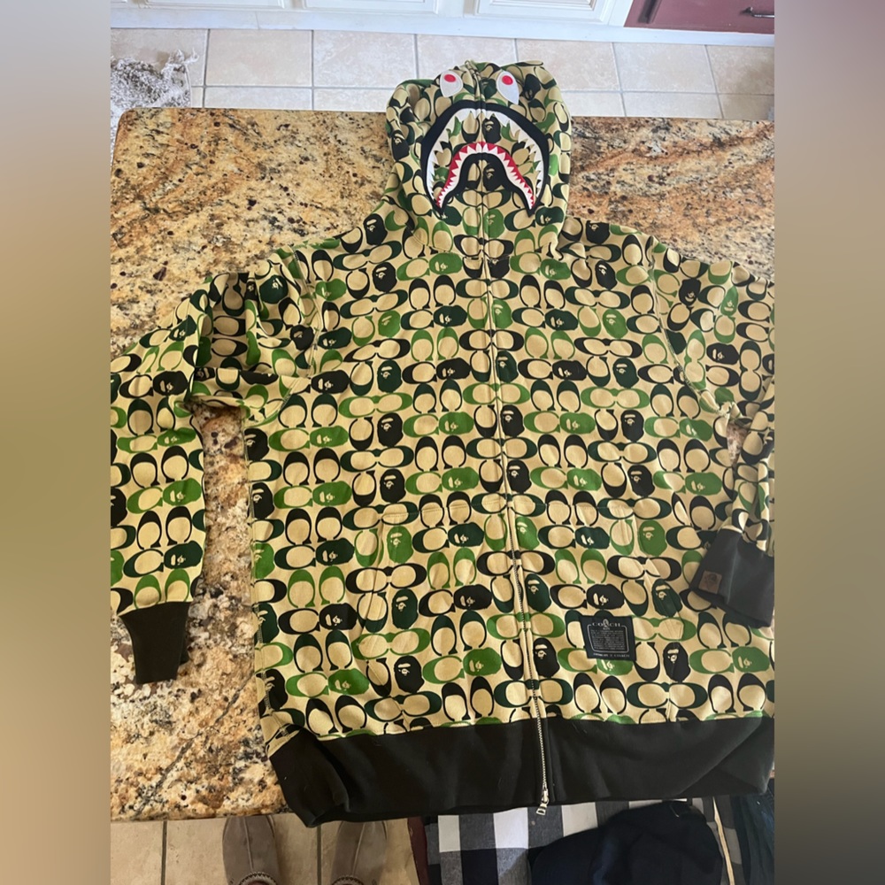 Coach X BAPE hoodie